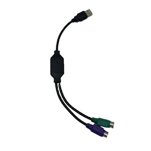 USB Male to‎ ps/2 ps2 female converter cable cord keyboard mouse adapter